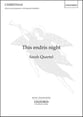 This Endris Night SSAA choral sheet music cover